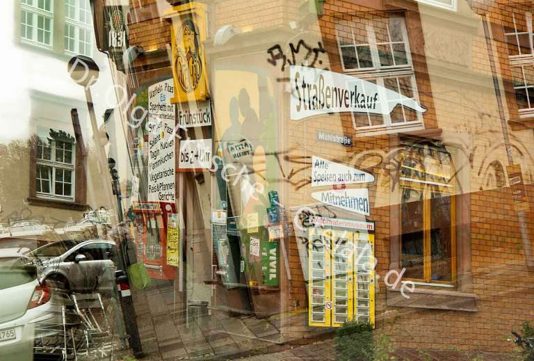 Fotokunst kaufen Darmstadt Martinsviertel 1 Produktbild