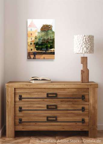 Fotokunst kaufen Freiberg in Sachsen Raumansicht 1